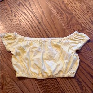 Crop Off the Shoulder Top